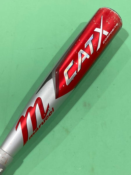 2023 Marucci CAT X Composite Bat USSSA Certified (-10) Composite 19 oz 29" (Used)