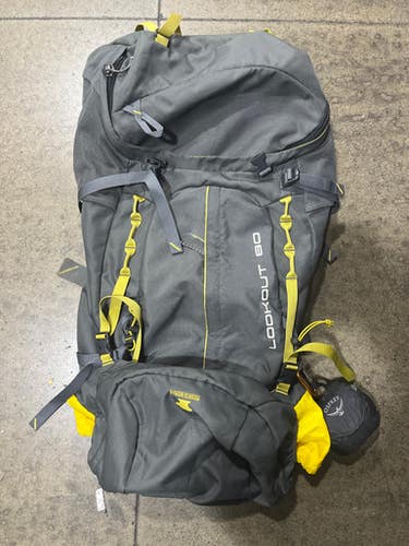 Used Mountainsmith LOOKOUT 80 Internal Frame Backpack Grey 11605-S000212001