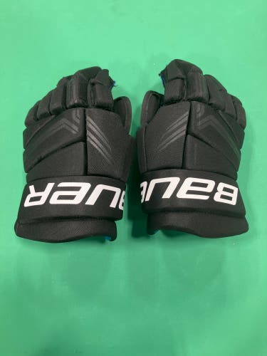 Black Senior Bauer Bauer X Gloves 13" (Used)