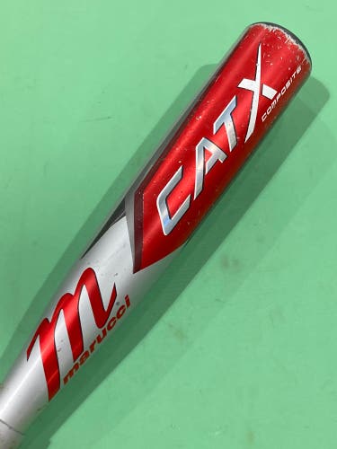 2023 Marucci CAT X Composite Bat USSSA Certified (-10) Composite 19 oz 29" (Used)