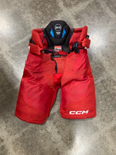 Red Senior Large CCM JetSpeed FT6 Pro Hockey Pants (Used)