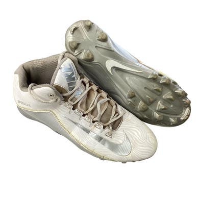 Used Nike LAX Cleats Mens White Senior 9 11760-S000086174