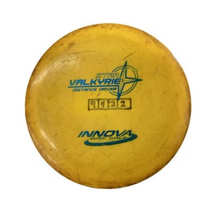 Used Innova STAR VALKYRIE Disc Golf Driver Yellow 11760-S000086164