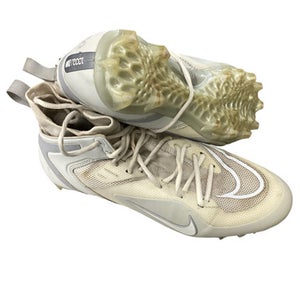Used Nike LAX Cleats Mens White Senior 10 11760-S000086175