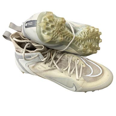 Used Nike LAX Cleats Mens White Senior 10 11760-S000086175