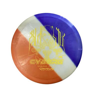 Used Gateway CYBORG Disc Golf Driver Orange 11760-S000086162