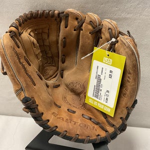 Used Easton NE 11Y BB/SB Glove RH Throw Brown 11" 11490-S000268040