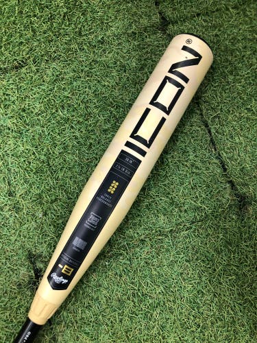 2025 Rawlings Icon Composite Bat USABat Certified (-8) Composite 22 oz 30" (Used)