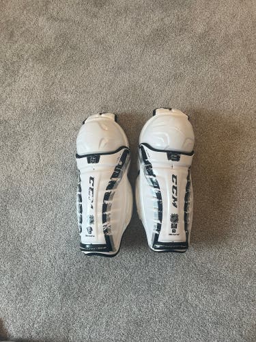 Senior CCM 21K 14" Shin Pads Pro Stock (Used)