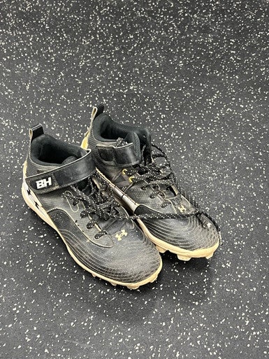 Used Under Armour BRYCE HARPER BB/SB Cleats Black Junior 03 11849-S000035534