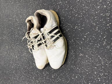 Used Adidas Mens Golf Shoes White Senior 11.5 11849-S000035523