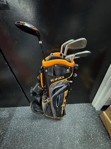Used Cobra KING JR Jr Package Set RH Orange 6 Piece 11849-S000035516