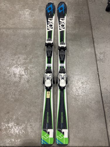 Volkl RTM 140 cm Skis With Marker 7.0 Bindings (Used)