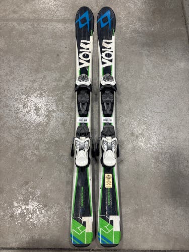Volkl RTM Jr 110 cm Skis With Marker 4.5 Bindings (Used)