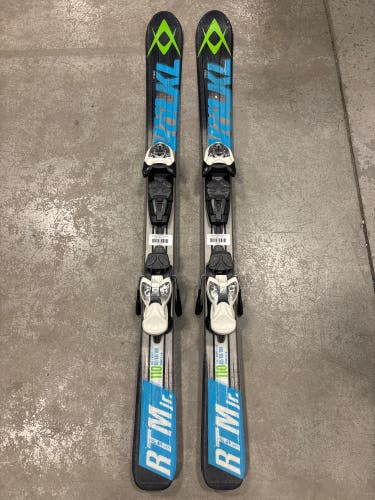 Volkl RTM Jr 110 cm Skis With Marker 4.5 Bindings (Used)