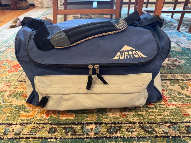 Vintage Burton Snowboarding Travel Luggage Carry Bag