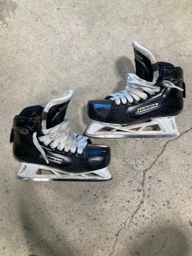 Intermediate Bauer Supreme S29 Hockey Goalie Skates | Size: 4.5