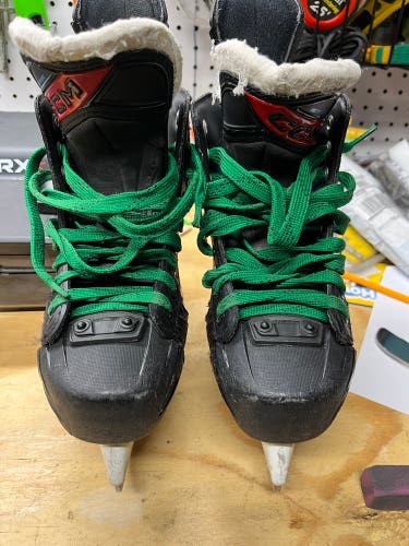 CCM JetSpeed FT680 & STEP Black Steel - Size 3 (Used)