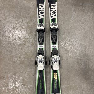 Volkl RTM Jr 110 cm Skis With Marker 4.5 Bindings (Used)
