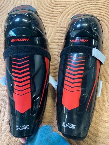 Junior Bauer Lil Sport Shin Pads 12" (New)