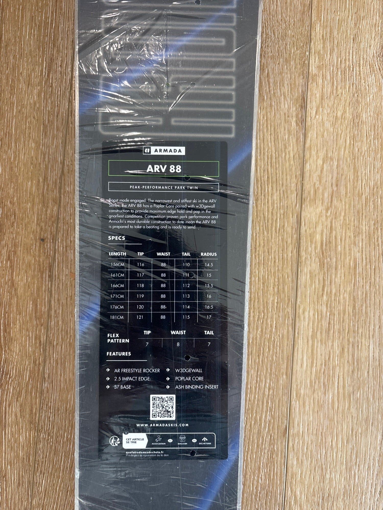 Armada ARV 166 cm All Mountain Skis (New) | SidelineSwap | Buy and