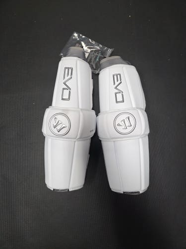 New Adult Large Warrior Evo Arm Guard - white