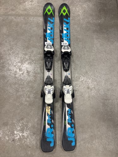 Volkl RTM Jr 110 cm Skis With Marker 4.5 Bindings (Used)