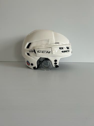 New White CCM Super Tacks X Helmet *Multiple Sizes*
