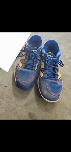 Blue Men's Size M 12.5 (W 13.5) Adult New Balance Metal Cleats (Used)