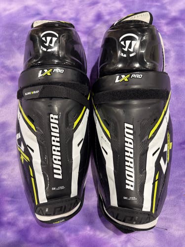 Senior Warrior Alpha LX Pro Shin Pads 14" (Used)