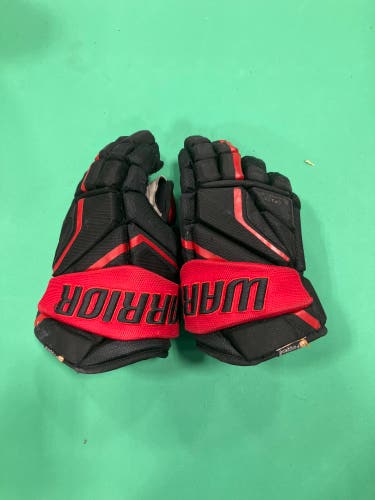 Black Junior Warrior Alpha Pro Gloves 12" (Used)