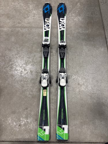 Volkl RTM 140 cm Skis With Marker 7.0 Bindings (Used)