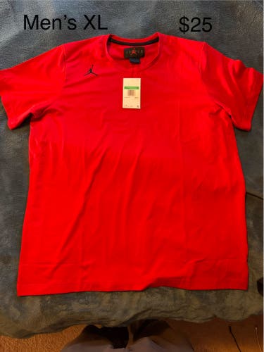 Red XL Men's Jordan Shirt (New)