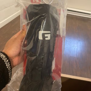 Black Senior Shin Guards (New)