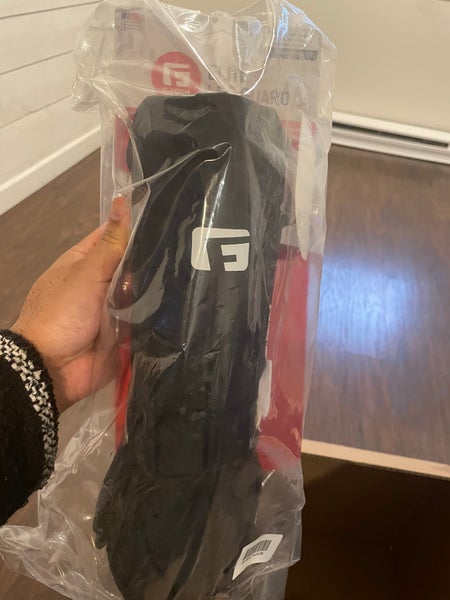 Black Senior Shin Guards (New)