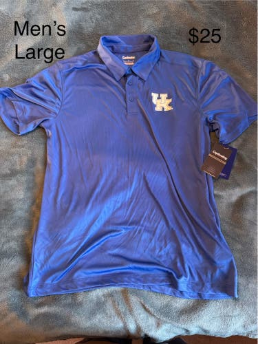 Blue Large Men's Shirt (New)