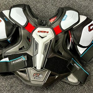 CCM JetSpeed FT6 Pro Shoulder Pads Medium Junior  (New)