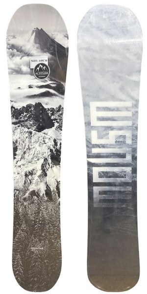 WSNOW "MOUNTAIN 5.0" ALL-MOUNTAIN SNOWBOARD - 145CM/57" LONG