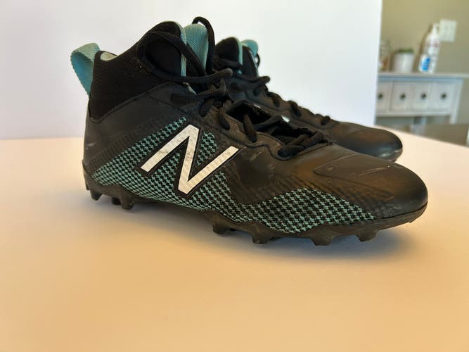 Black Youth 5Y (Big Kids / Youth) Youth New Balance Freeze Mid Top Molded Cleats (Used)