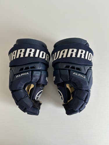New 14" Senior Warrior Alpha LX3 Pro Gloves - Navy