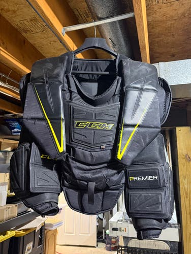 Large CCM Premier Goalie Chest Protector Pro Stock (Used)