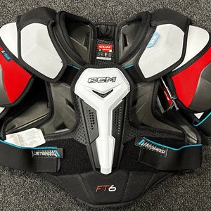 CCM JetSpeed FT6 Shoulder Pads Jr M (New)