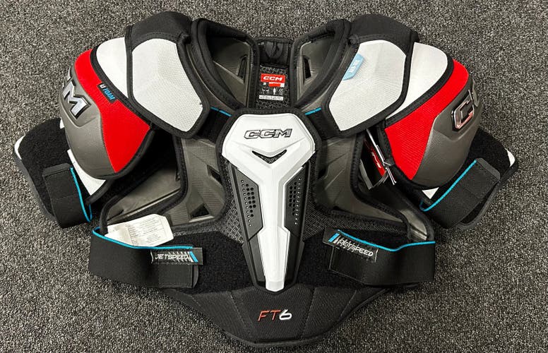 Senior CCM JetSpeed FT6 Shoulder Pads Jr S (New)