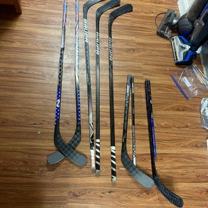 Senior Bauer Vapor Hyperlite 2 Right Handed Hockey Stick P92 77 Flex Pro Stock (Used)