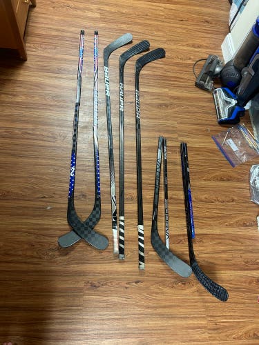 Senior Bauer Vapor Hyperlite 2 Right Handed Hockey Stick P92 77 Flex Pro Stock (Used)