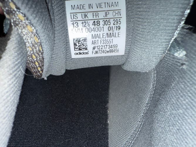 Men's Size 13.0 (W 14.0) Adidas Golf Shoes (Used)