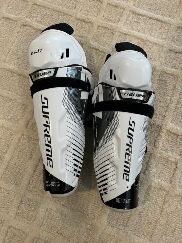 Junior Bauer Supreme Elite 13" Shin Pads (Used)