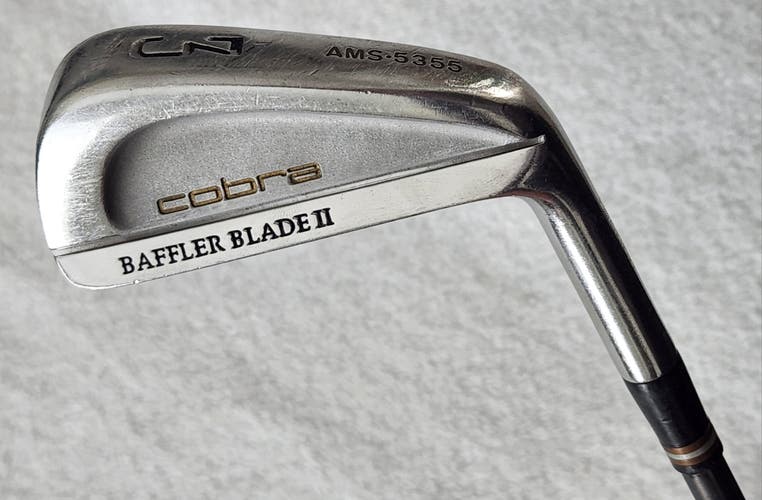 Men's Cobra Baffler Blade II 3 Iron RH; Steel Shaft