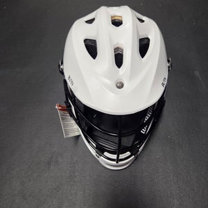 White New Junior Player's Warrior Burn Jr Helmet