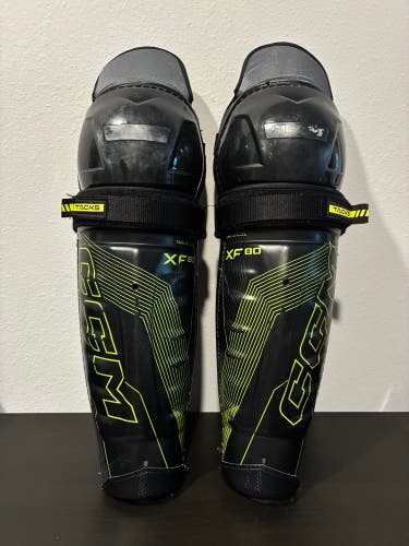 Senior CCM Tacks XF80 15" Shin Pads (Used)